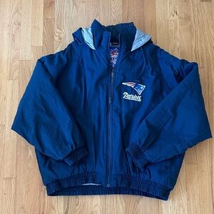 Vintage blue Patriots Jacket